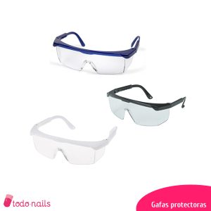 Óculos de proteção para a estética das unhas