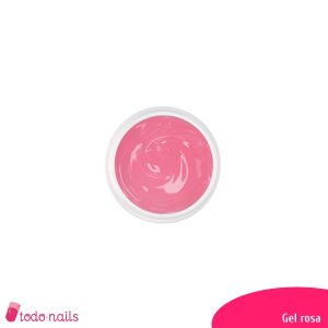 Gel rosa para uñas