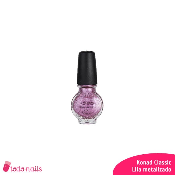 Verniz de estampagem Konad stamping classic lilás metálica