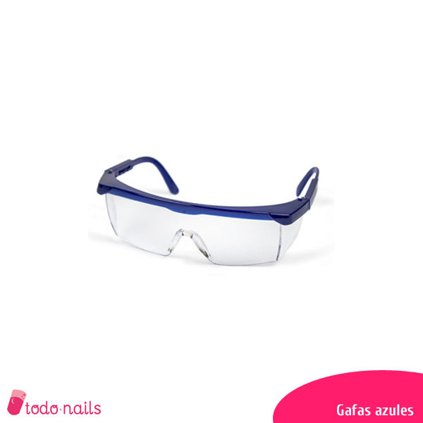 Óculos de proteção azul