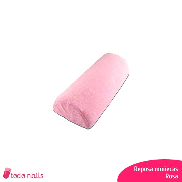 Almofada de apoio para mãos rosa