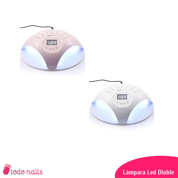 Catalisador LED duplo Rosa e Branco