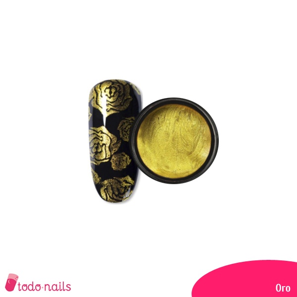 Stamping gel ouro